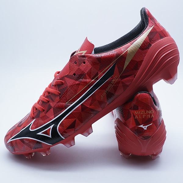 Mizuno プロフェッショナル サッカーシューズ FG ミズノ 安全靴 F1GA210062 26cm レッドxイエロー オールマイティ