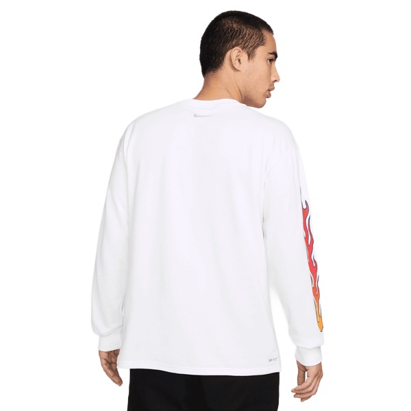 NIKE ナイキ　ロンT サッカーシャツ　ユニフォーム　オーバーサイズ　白 ナイキ（NIKE）（メンズ）長袖 スポーツウェア ロングスリーブ T