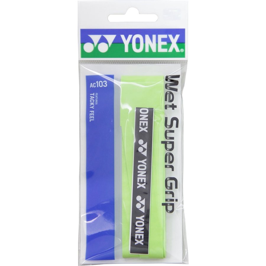 ヨネックス YONEX ウェット スーパーグリップ AC103 309 シトラスグリーン