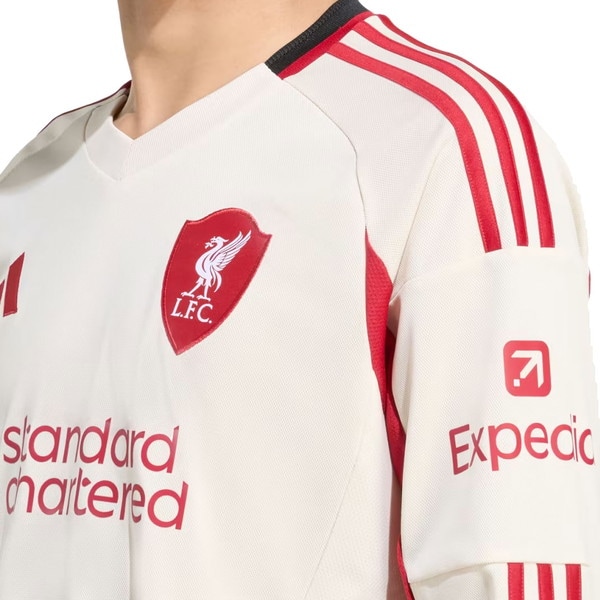リバプール 25-26 アウェイ レプリカ 長袖 ユニフォーム Lサイズ adidas アディダス サッカー ライセンスシャツ リバプールFC 25