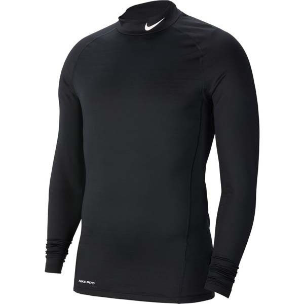 【ネコポス送料無料】ナイキ NIKE ナイキプロ NIKE PRO モックネック タイトトップ CU4971-010 メンズ インナーシャツ アンダーウェア