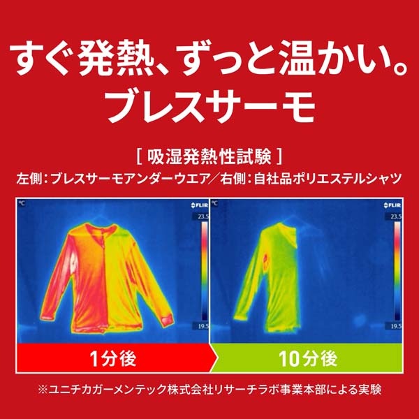 【ネコポス送料無料】ミズノ MIZUNO メンズ 長袖 アンダーウェア ブレスサーモ アンダーウエアプラス Vネック 長袖シャツ 保温 あったか C2JA9641