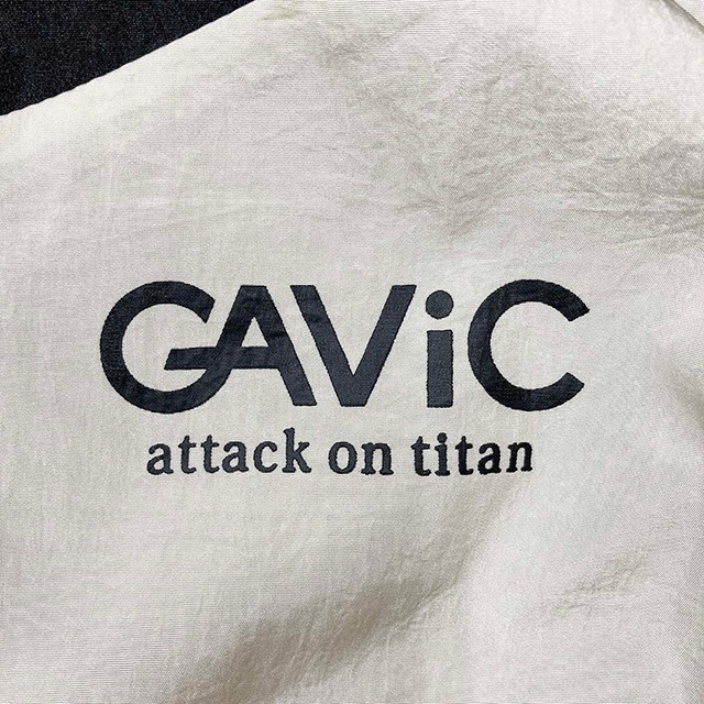 ガビック GAVIC トラックジャケット 進撃の巨人 メンズ ジャージトップ ジャケット 裏メッシュ 特価 お買い得 GA4504