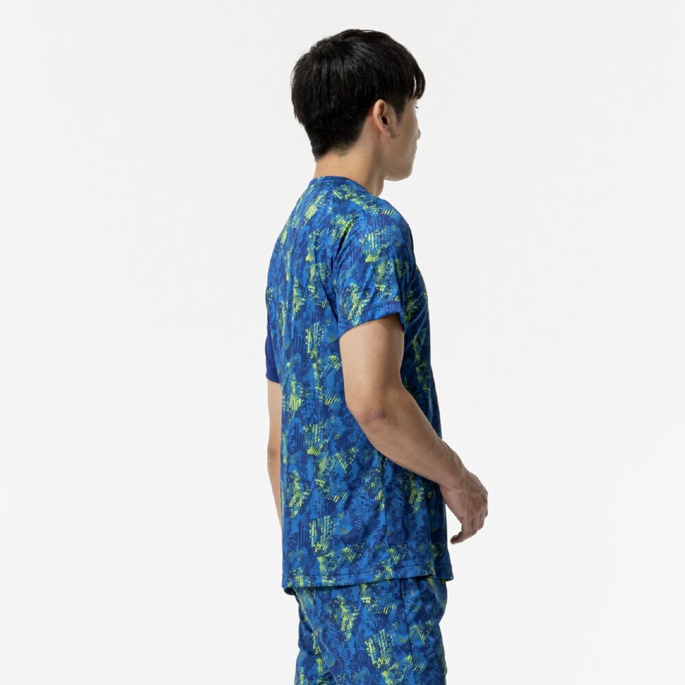 【ネコポス送料無料】ミズノ 野球 メンズ レディース グラフィック Tシャツ ベースボールシャツ 半袖 丸首 練習 12JACT5716