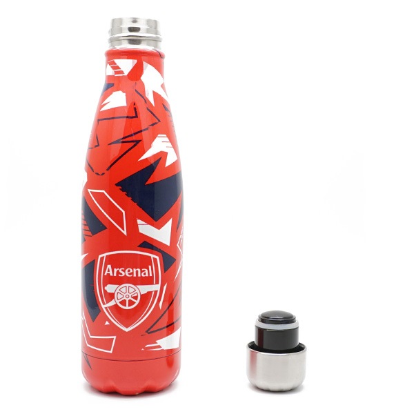 アーセナル オフィシャル  サーマルボトル 500ml ARS_THERMAL_FLASK_FG ステンレス スチール ウォーターボトル サポーターグッズ レッド