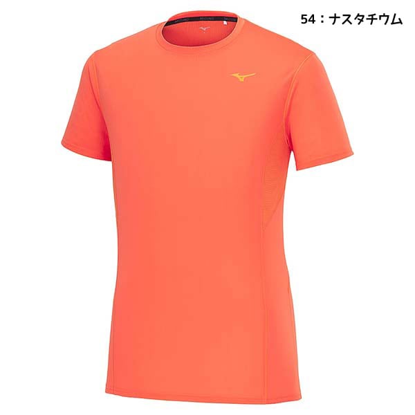 【ネコポス送料無料】ミズノ MIZUNO ドライエアロフローTシャツ(オーロラ) J2MAB004 汗処理 通気 メンズ ランニングシャツ 半袖