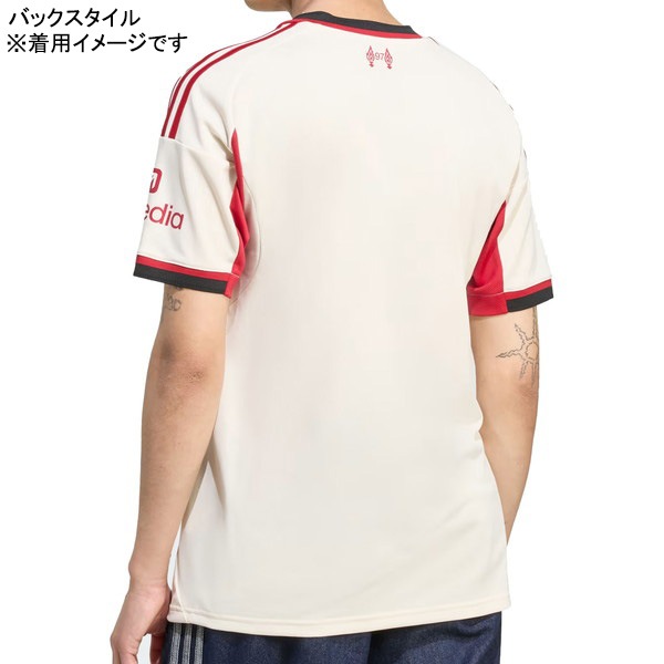 リバプールFC 2025ホワイトジャージ adidas リバプール 25/26 トレーニング ジャージー(ホワイト