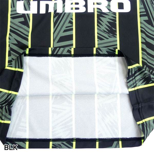 【ネコポス送料無料】【ジュニア】 アンブロ umbro THE THIRD グラフィック 長袖 プラクティスシャツ UUJWJB51 サッカー フットサル プラシャツ 練習着 子供用