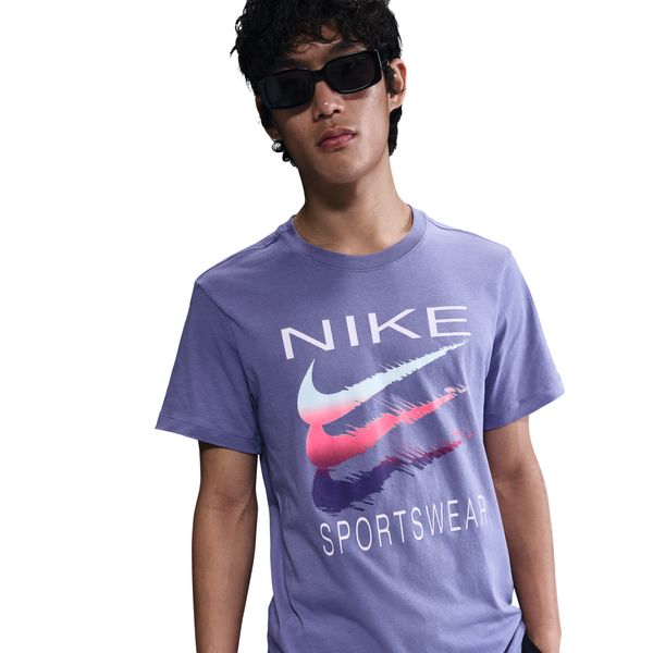 【ネコポス送料無料】ナイキ NIKE メンズ Tシャツ 半袖 スポーツウェア Sportswear 3スウォッシュ メン 6MO SWSH 25SU HQ8095-527