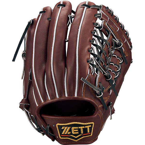 ZETT 硬式ミッド 茶色　傷や汚れあり ZETT ゼット 野球硬式グローブ 右投げ用｜Yahoo!フリマ（旧