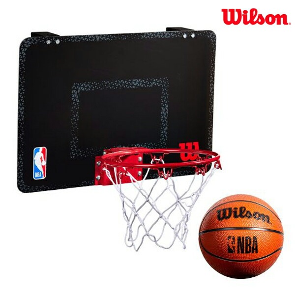 ウイルソン wilson NBA バスケットボール ミニフープ ミニゴール ポリカーボネート製 TEAM MINI HOOP WTBA3001FRGNBA