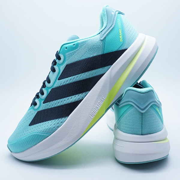 【457】希少　美品　adidas フットサルシューズ　SPEED MESH adidasフットサルシューズ黄緑/青 26.0cm エックスゴースト.4IN