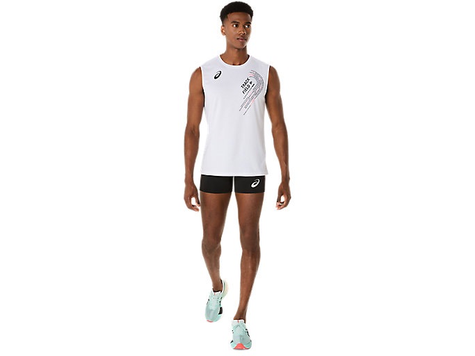asics アシックス メンズ ランニング タイツ グラフィック ショートタイツ インナータイツ 2091A744