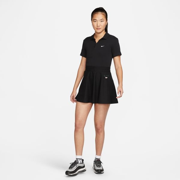 Nike バーガンディ スポーツスカート