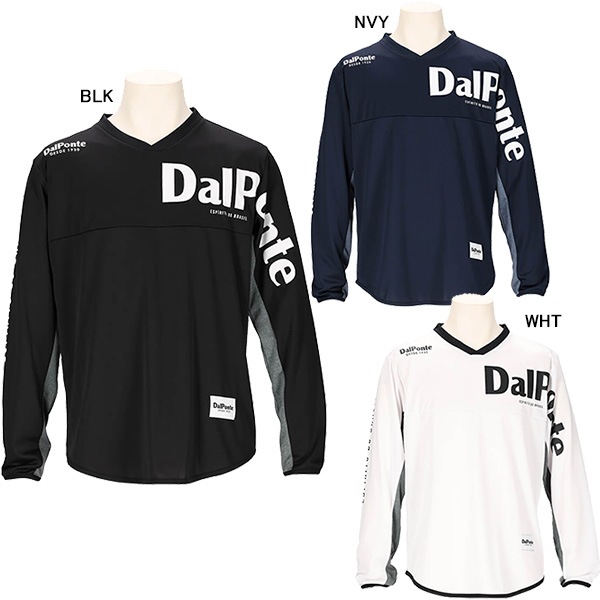 【ネコポス送料無料】【ジュニア】 ダウポンチ dalponte 長袖プラクティスシャツ DPZ0362J プラシャツ 練習着 子供用