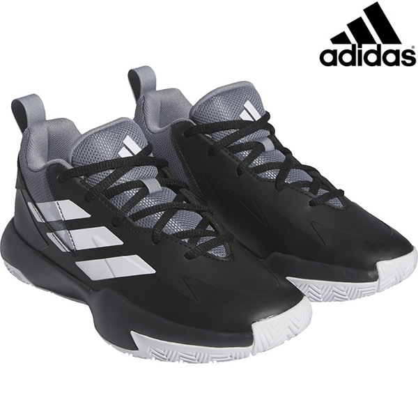 アディダス adidas ミニバス バスケットボールシューズ Cross’Em Up セレクトワイドシューズ IE9252 子供 ブラック