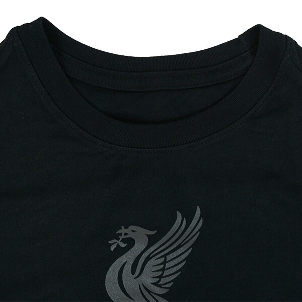 【ネコポス送料無料】【ジュニア】 リバプール LFC 2023-24 クレスト Tシャツ FD2488-010 半袖 ブラック 子供用 ナイキ NIKE