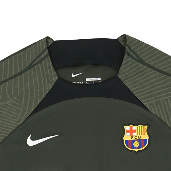 【ネコポス送料無料】 バルセロナ FCB ストライク Dri-FIT ニット サッカートップ DX3016-358 レプリカ プラクティスシャツ 半袖 セコイア ナイキ NIKE