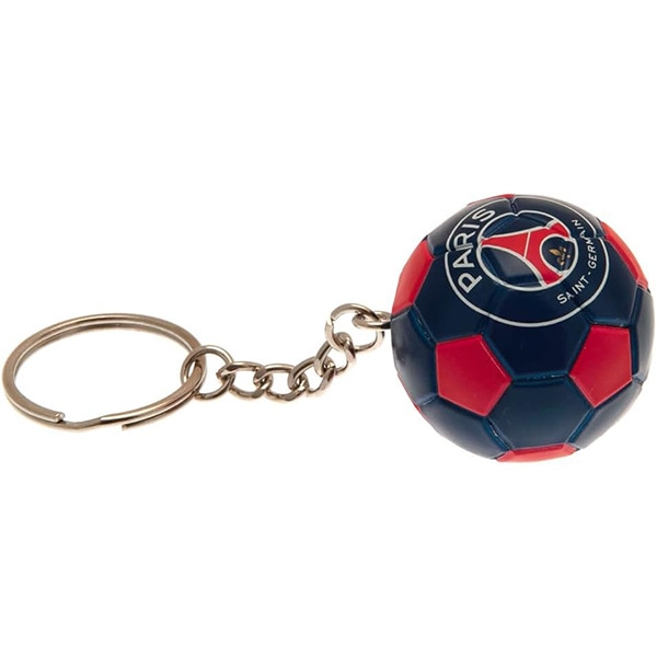 パリサンジェルマン オフィシャル  ボール型キーリング PSG_FOOTBALL_KEYRING 直径35mm サポーターグッズ キーホルダー ネイビー