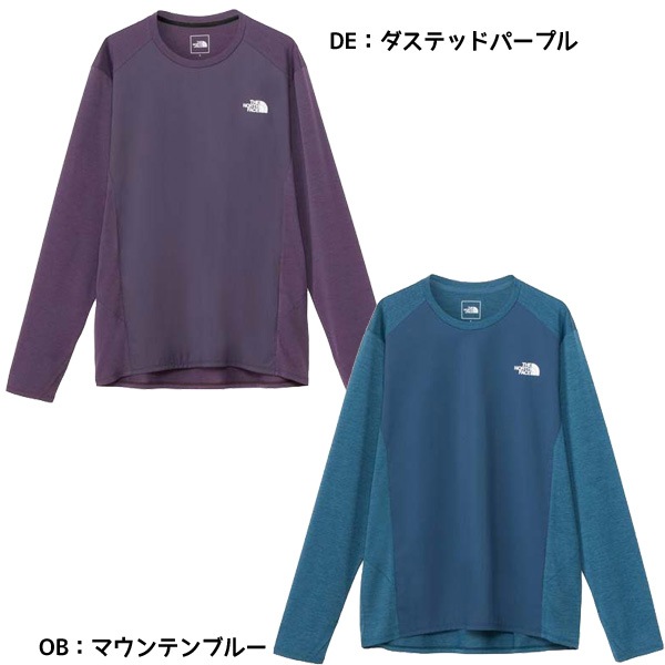 メンズハイブリッドGTDメランジクルー XL（NT62275） ザ・ノース・フェイス THE NORTH FACE メンズ 陸上/ランニング