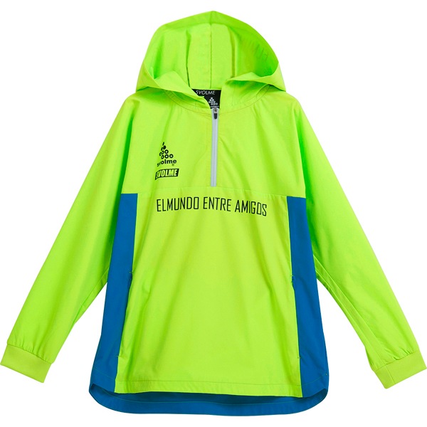 【ジュニア】スボルメ SVOLME JrピステハーフZIPフーディープル サッカー フットサル オーバー パーカー 練習着 子供用 1231-09201