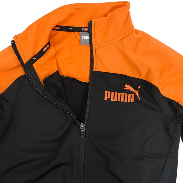 【ジュニア】裏起毛 ジャージ 上下セット プーマ puma トレーニングスーツ ジャケット ロングパンツ 120サイズから 853681