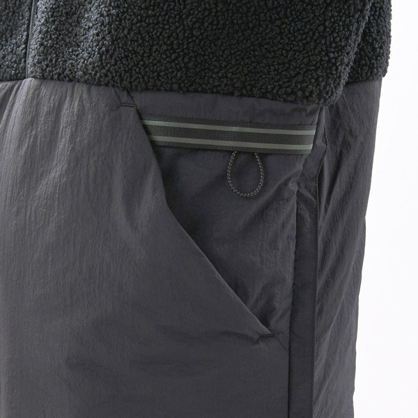 フリース ジャケット メンズ ニューバランス 撥水ジャケット シェルパアノラック MT13285 防寒ウインドブレーカー インナージャケット