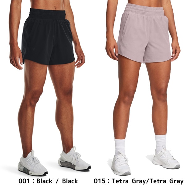 アンダーアーマー UNDER ARMOUR レディース ランニングパンツ UAフレックスウーブン 5インチ ショーツ 1376933 ショートパンツ