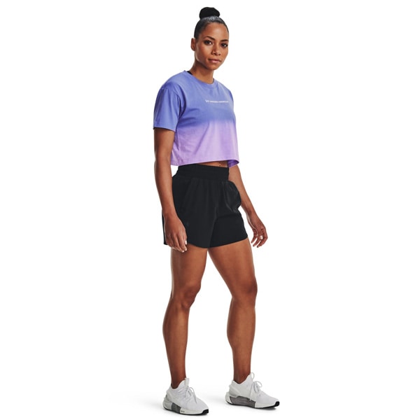 アンダーアーマー UNDER ARMOUR レディース ランニングパンツ UAフレックスウーブン 5インチ ショーツ 1376933 ショートパンツ