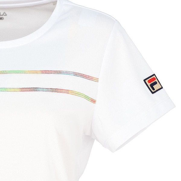FILA(フィラ)★UNISEX★WHITELINE テニス 半袖Tシャツ_4色 テニス/ソフトテニス,ウェアの【ネコポス送料無料】フィラ FILA
