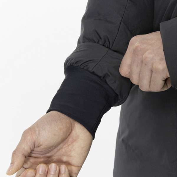 ミズノ mizuno モレリア ダウンハーフコート P2MEA502 観戦 移動 防寒 撥水 ブラック メンズ