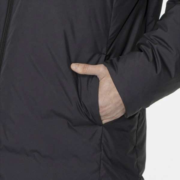 ミズノ mizuno モレリア ダウンハーフコート P2MEA502 観戦 移動 防寒 撥水 ブラック メンズ