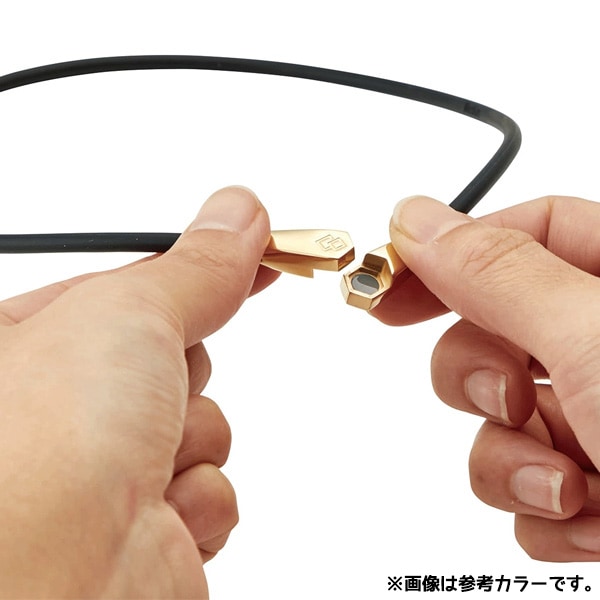 【ネコポス送料無料】コラントッテ Colantotte 磁気ネックレス Necklace ALT ネックレス オルト ABARA37 ブラック×シルバー