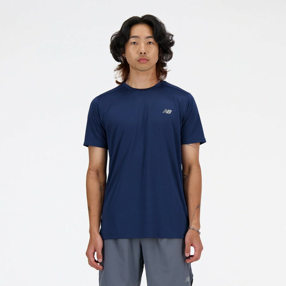 ニューバランス New Balance メンズ ランニング 半袖 Tシャツ SportEssentialsTシャツ MT41222-NNY