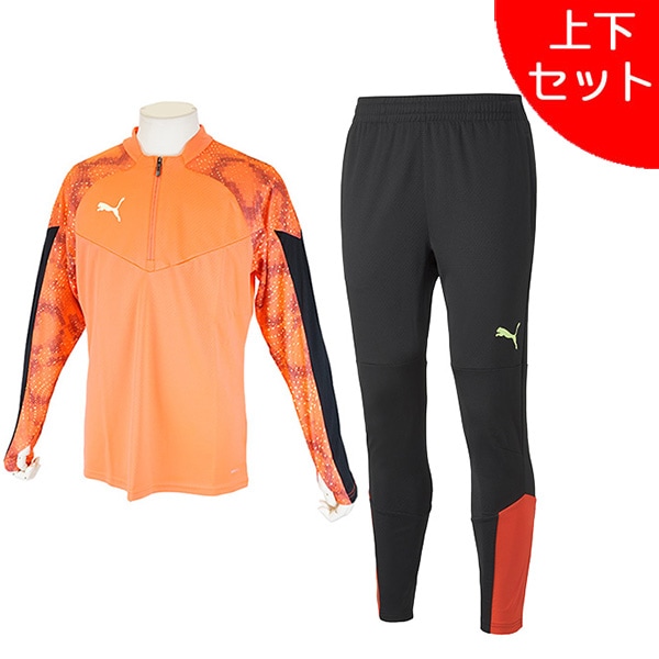 プーマ PUMA INDIVIDUAL FINAL トレーニングウェア 上下セット 658246-658241 トレーニングトップ ロングパンツ メンズ