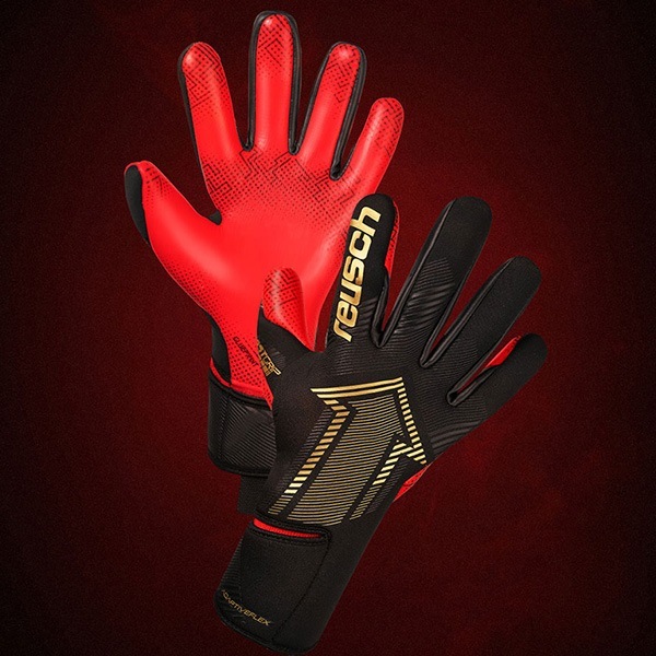 ロイシュ reusch ファストグリップゴールドX グループリント 5570915-7075 キーパーグローブ GKグローブ ゴールキーパー ブラック