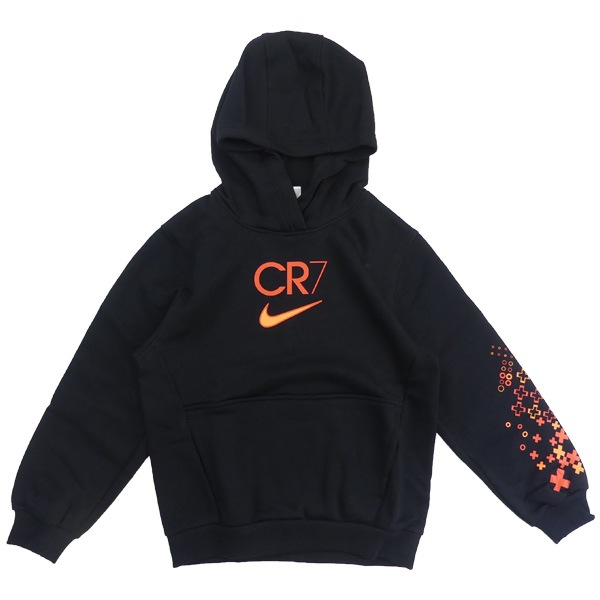 【ジュニア】 ナイキ NIKE YTH CR7 クラブ フリース パーカー FJ6173-010 プルオーバー フーディ ブラック 子供用