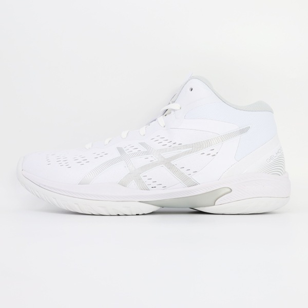 ASICS バスケットボールシューズ ホワイト バッシュ GELBURST 28 | WHITE/PURE SILVER | メンズ バスケットボール