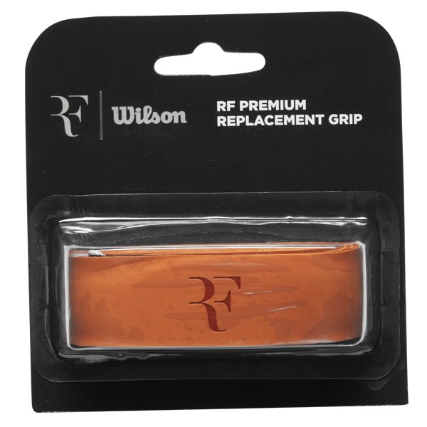 ウィルソン wilson テニス レザーグリップ ロジャーフェデラーモデル RF PREMIUM REPL GRIP Brown WR8444201001 グリプテープ ブラウン