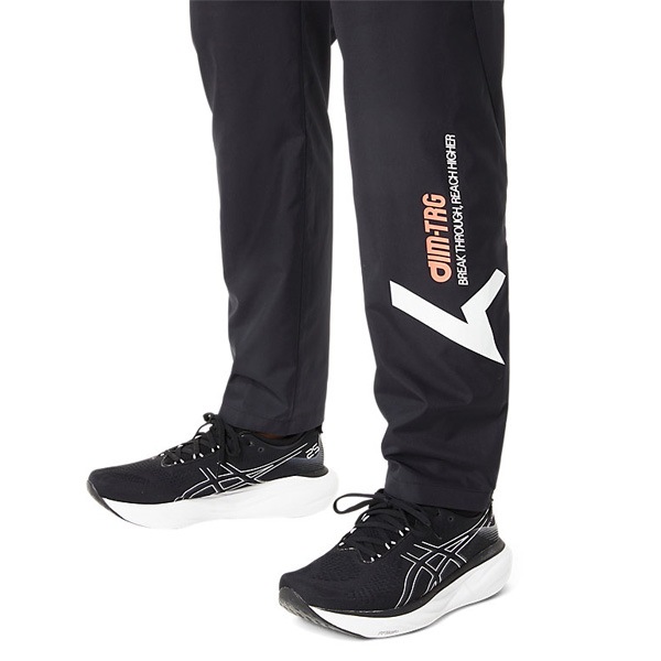 アシックス asics メンズ ウインドブレーカー A-I-M 裏メッシュ ロングパンツ 防風 はっ水 トレーニング 部活 スポーツウェア 2031E257