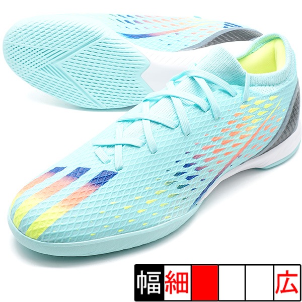 ASICSホワイトサッカーシューズとadidasブルーサッカーシューズセット ASICS アシックス ULTREZZA 3 JR GS ウルトレッツァ ジュニア