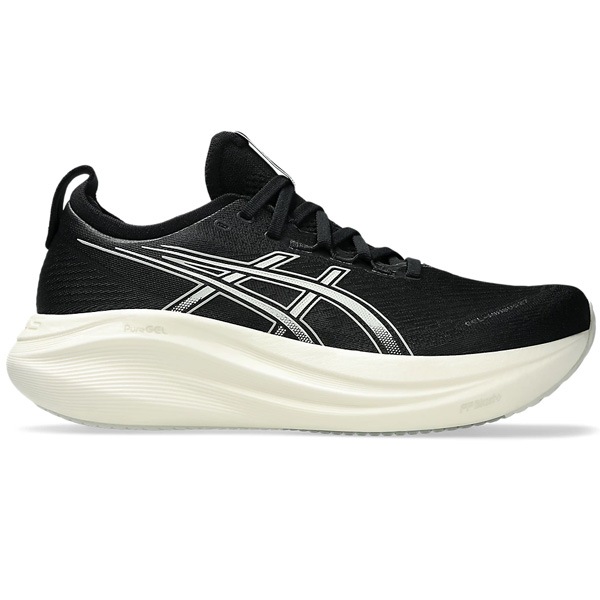 アシックス asics メンズ ランニングシューズ GEL-NIMBUS 27 ゲルニンバス 27 EXTRA WIDE 1011B957-002 マラソン ジョギング 厚底 ブラック