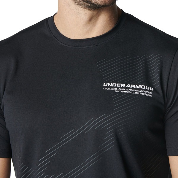 【ネコポス送料無料】アンダーアーマー UNDER ARMOUR メンズ Tシャツ XL LOGO 25SS UAテック エクストララージロゴ ショートスリーブ Tシャツ 6003948 半袖