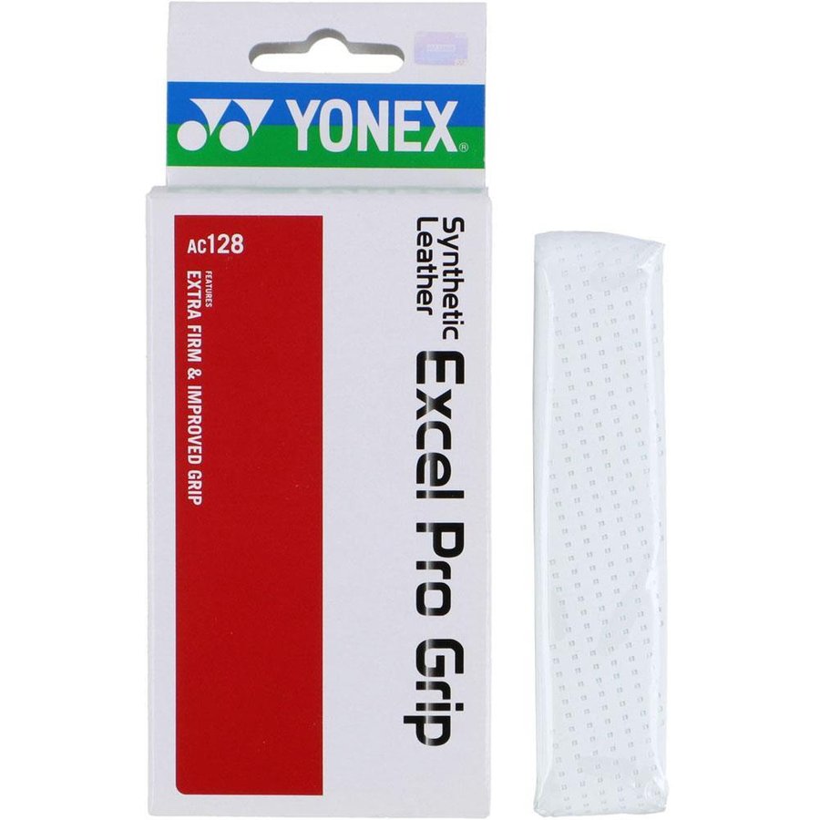 シンセティックレザーエクセルプログリップ ヨネックス YONEX テニス すべり止め 汗吸収 ラケット グリップテープ 練習 部活 高校 中学 AC128