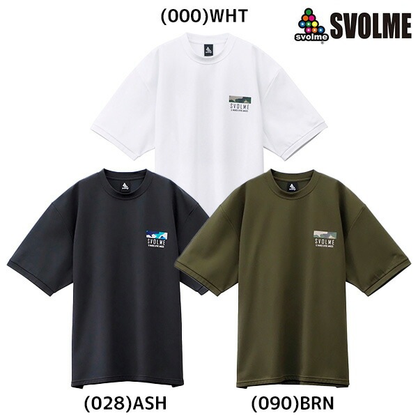 【ネコポス送料無料】SVOLME スボルメ スクラムテック CAMO ワイド メンズ Tシャツ 半袖トップス 125244800
