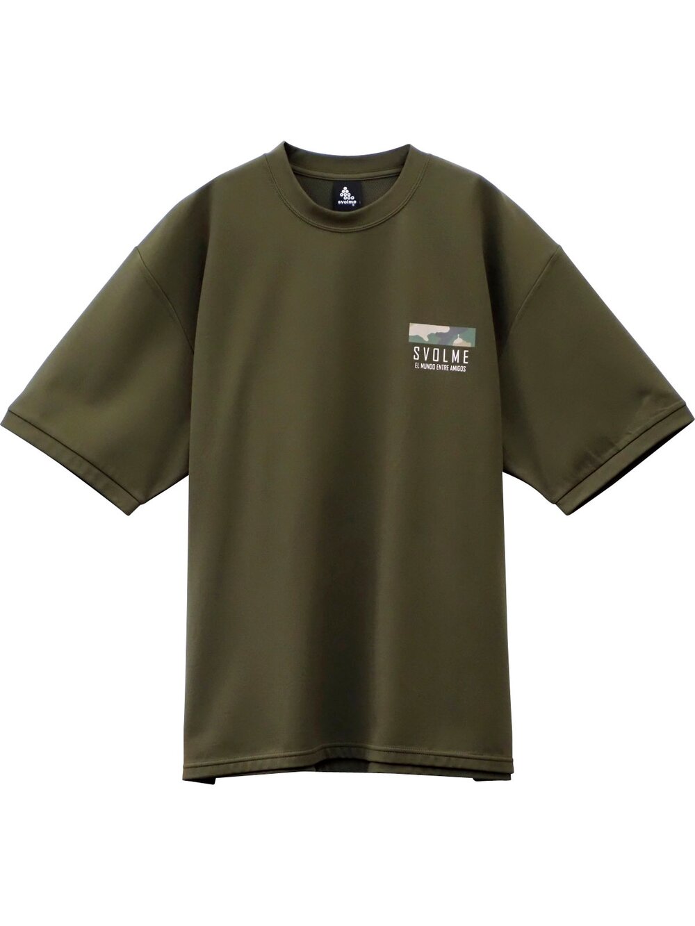 【ネコポス送料無料】SVOLME スボルメ スクラムテック CAMO ワイド メンズ Tシャツ 半袖トップス 125244800