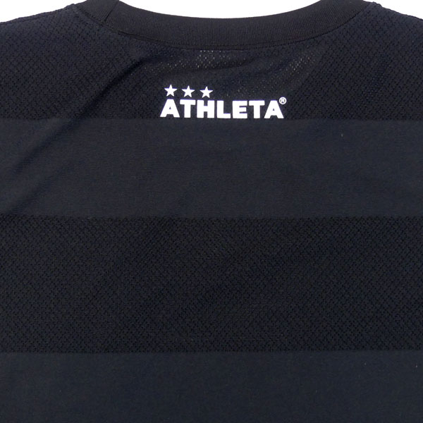 【ネコポス送料無料】アスレタ ATHLETA ジャガード ボーダー ポケTシャツ SP217 半袖 Tシャツ 胸ポケット付き メンズ