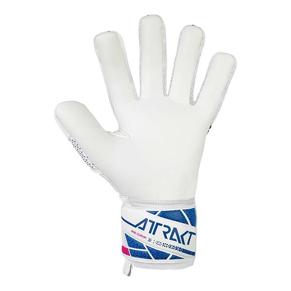 ロイシュ reusch アトラクト リグリップ NC 5560535-4310 キーパーグローブ GKグローブ ゴールキーパー ブルー ピンク ホワイト