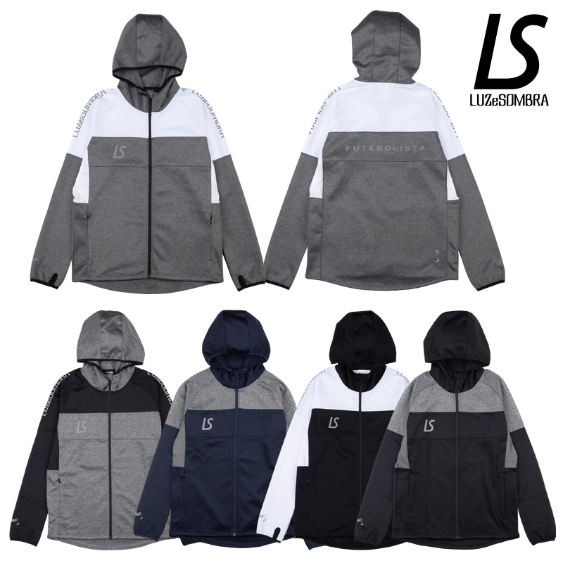 【新品】LUZeSOMBRA ルース　ジャージ　パーカー　L ルースイソンブラ/LUZeSOMBRA フルジップジャージパーカー/SINGLE FACE