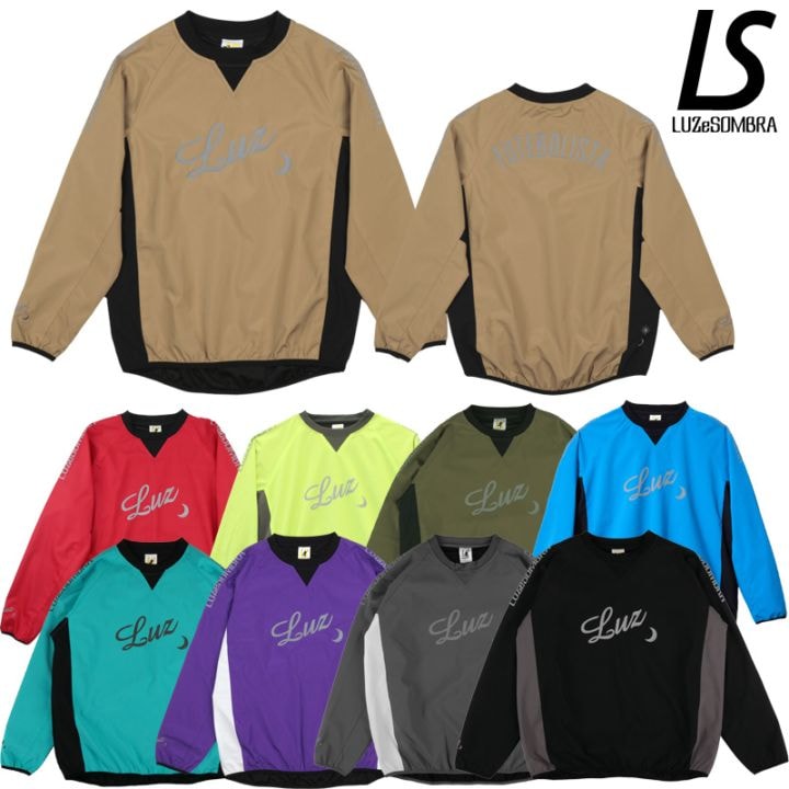新品ルースイソンブラSTRETCH TAFTA MESH PULLOVER 防風 ルースイソンブラ LUZeSOMBRA_ルースイソンブラ タフタ